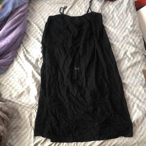 Black Spaghetti Strap Dress